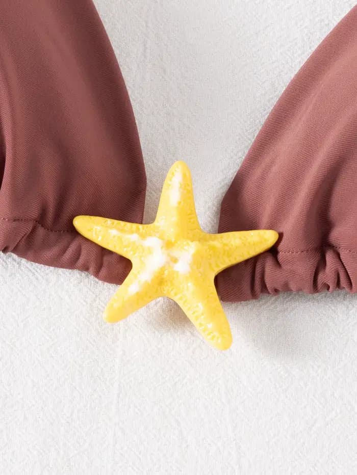 Maillot de bain femme trois pièces avec jupe