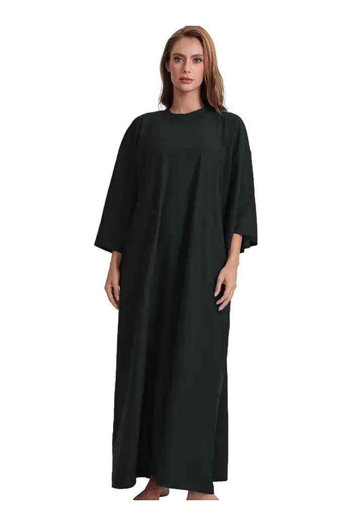 Burkini maillots de bain pour femmes couverture complète à manches longues maillot