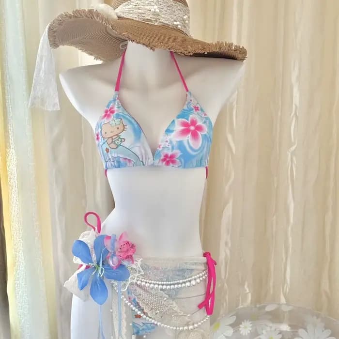 Maillot de bain Hello Kitty mignon