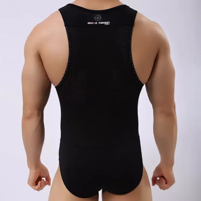 Brave Person 1 pièce maillots de bain homme body Bikini maillot