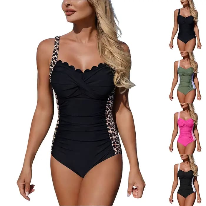 Maillot de bain une pièce pour femmes et jeunes filles