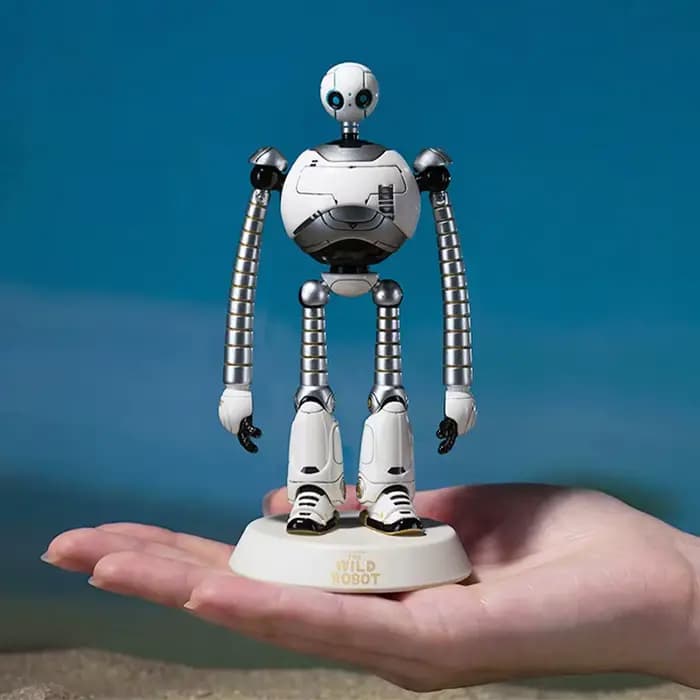 Figurine de jouet The Wild Robot Roz, modèle de personnage de film, décoration de bureau à domicile, ornement de collection, cadeau pour les fans