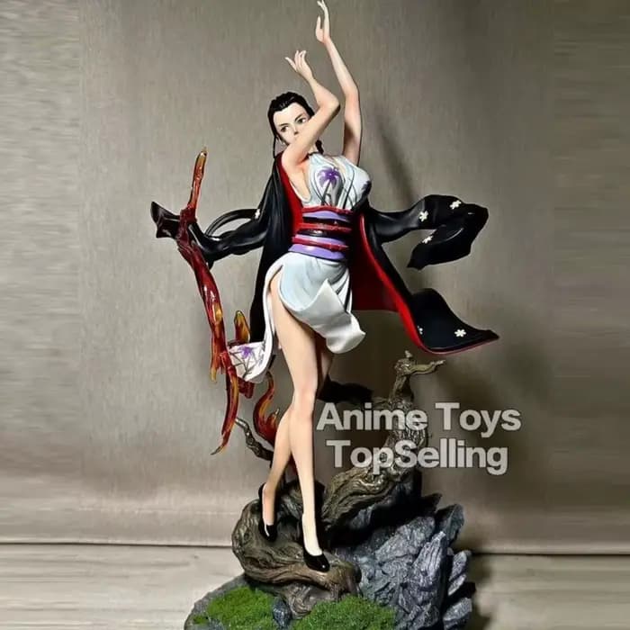 Figurine d'action Anime One Piece, figurine Robin, démon Robin, jouets en PVC, modèle de statue, jouets de collection, cadeaux, 38 cm/15 pouces