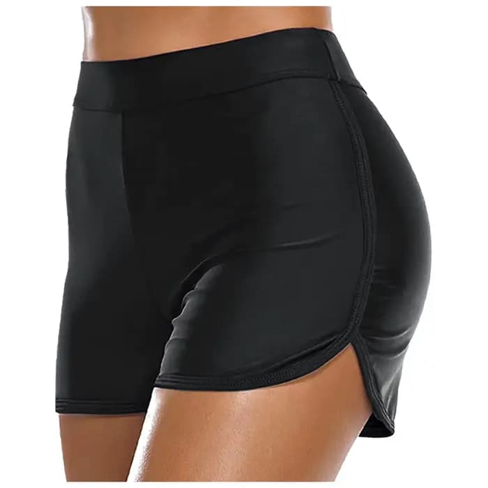 Short de bain femme taille haute conseil maillot
