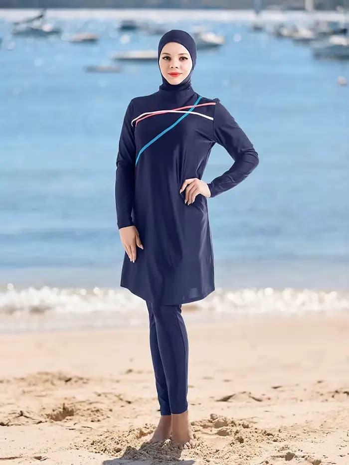 Burkini maillots de bains musulmans maillot bain femme hijab