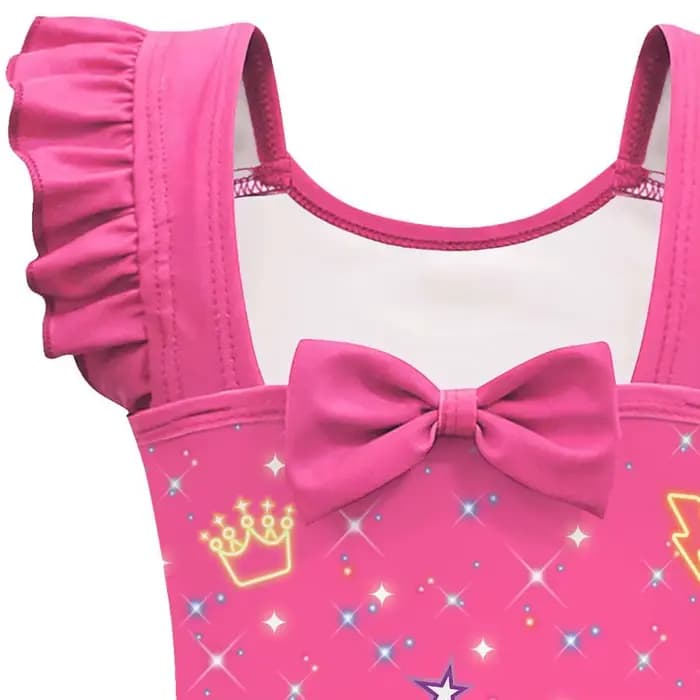 Maillot de bain Kpop pour filles, maillots de bain une pièce K-pop, ensemble de maillots de bain pour petites filles