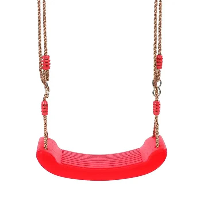 Balançoire pour enfants, jouet volant, balançoire de jardin, siège suspendu, jouets avec cordes réglables en hauteur, jouets d'intérieur et d'extérieur, planche incurvée arc-en-ciel