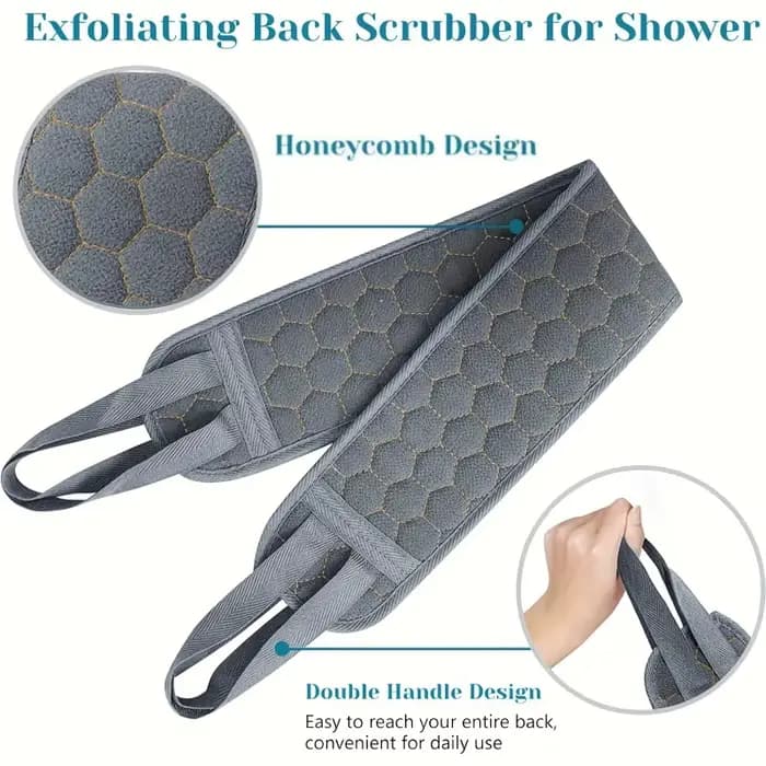 Ensemble exfoliant pour le dos 3 pièces