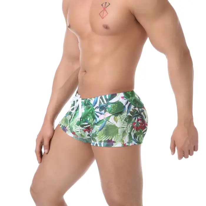 Boxers de bain hommes maillots de bain taille basse Sexy maillot de bain short de bain troncs maillot de bain vente chaude Sunga hombre maillots de bain