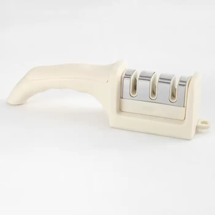 Aiguiseur de couteaux rapide en 8 secondes, outil d'affûtage multifonctionnel pour la cuisine, poignée antidérapante, outil de meulage de couteaux domestique pour la maison