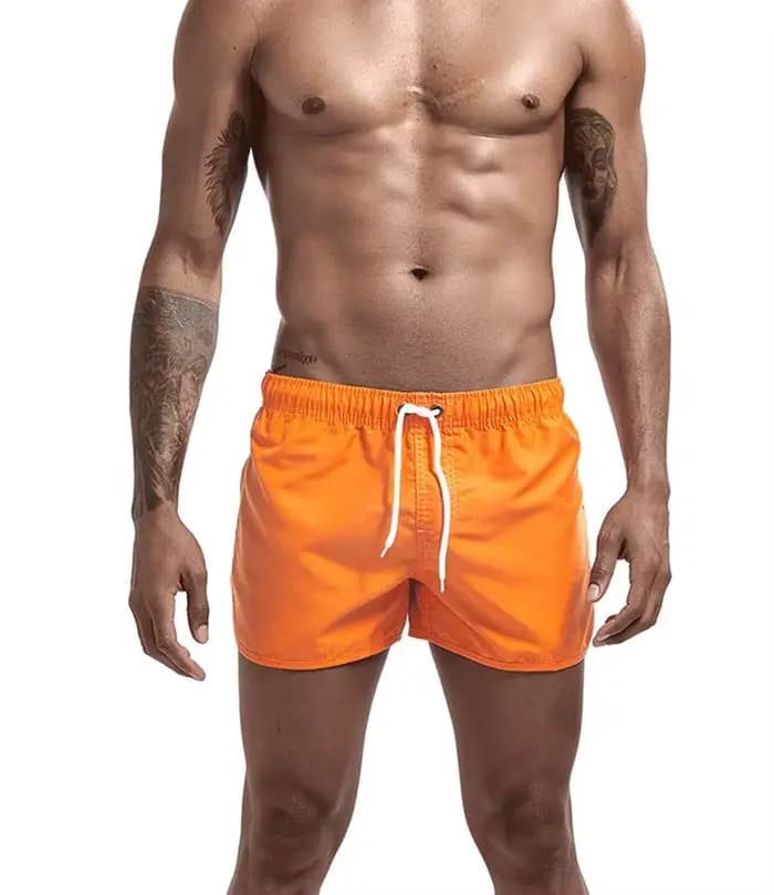 Short de bain à séchage rapide pour homme, maillot de bain pour homme, natation, surf, plage, sports nautiques, short de bain d'été, 14 couleurs, S ~ 3XL