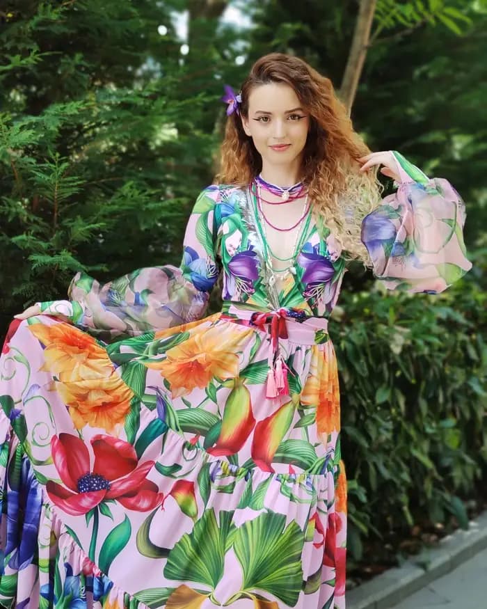 Maillot de bain une pièce imprimé floral