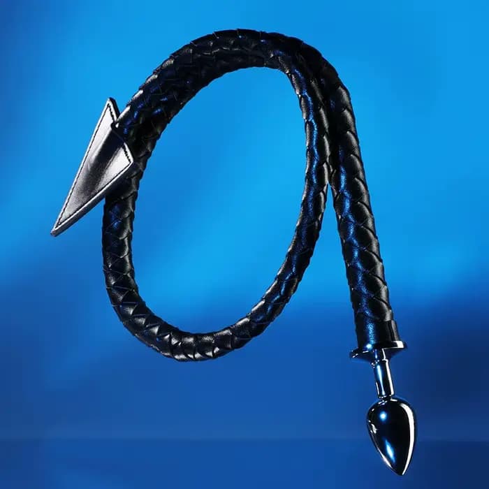 Demon Tail Metal Anal Sex Toys, Fétiche, SashCosplay, Bsie m Bondage, Fessée, Fouet pour Couple, Jeux drôles, Delight Shop, S, M
