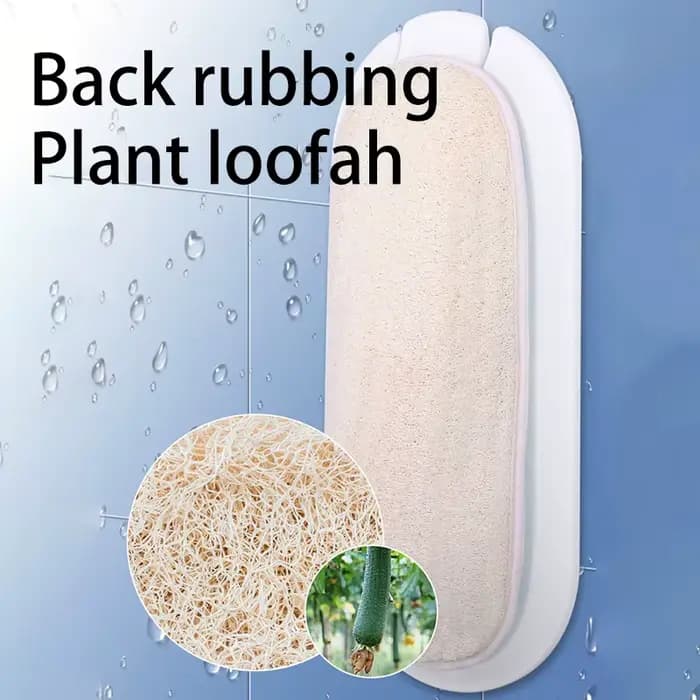 Loofah-Brosse pour frotter le dos, artefact pour le corps paresseux, serviette et nervure pour frotter la boue, essuyer la plante