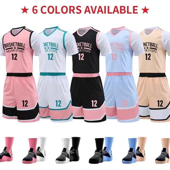 Chemise de basket-ball personnalisée pour femmes, uniforme de basket-ball pour filles du lycée, maillot de basket-ball professionnel respirant pour dames 282