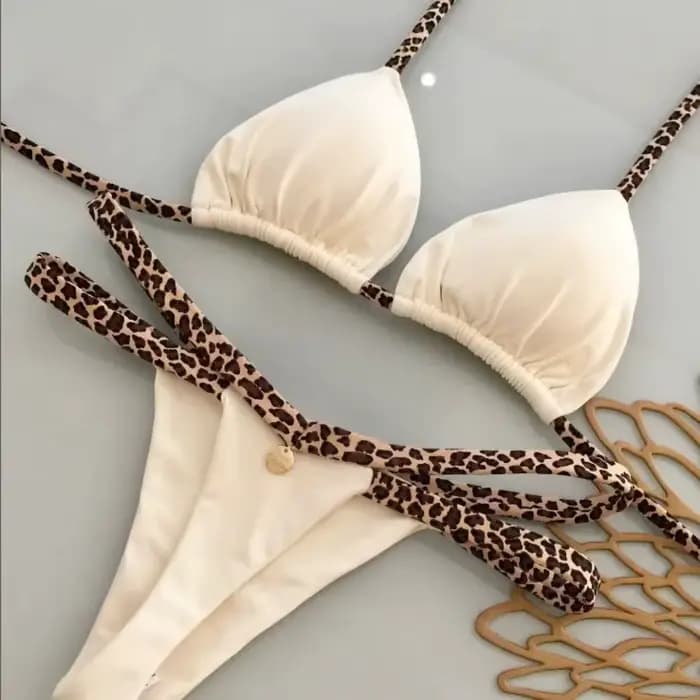 Maillot de bain brésilien sexy pour femmes, bikini de plage, vacances, nouveau