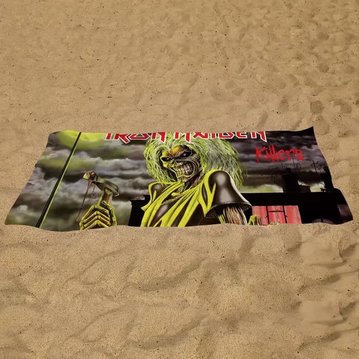 Grande serviette de bain de plage