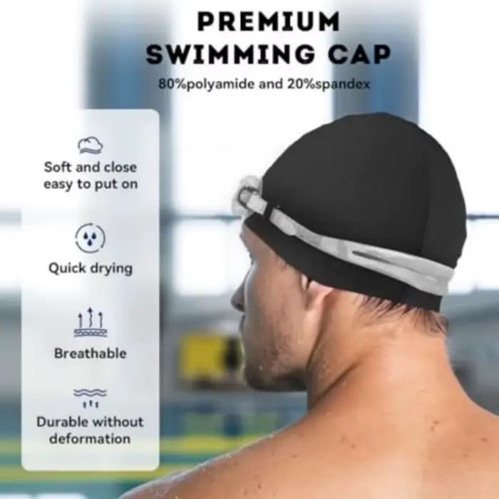 Bonnet de bain, haute élasticité