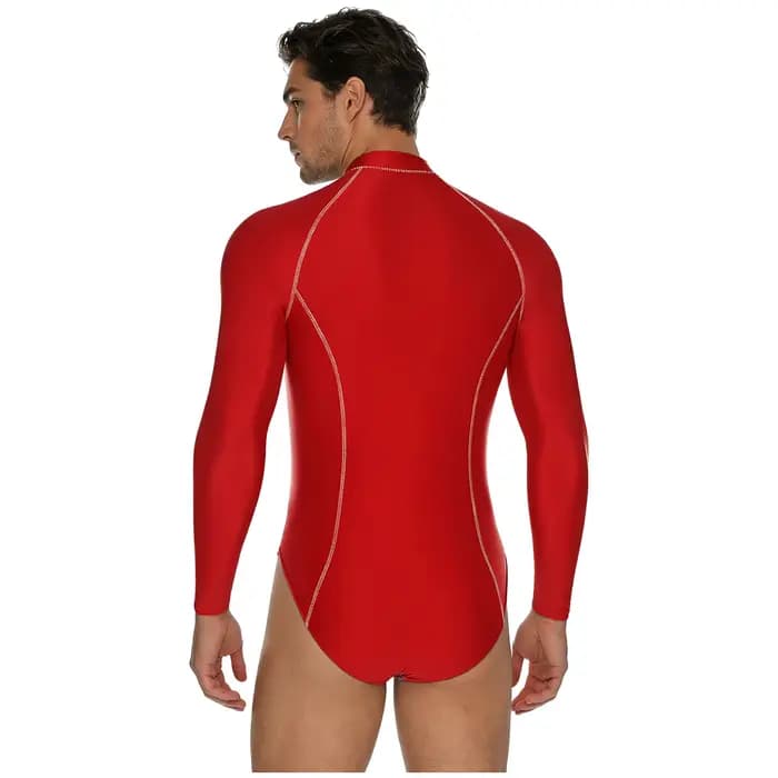 Maillot de bain une pièce brillant pour hommes