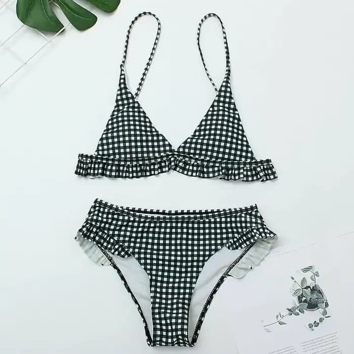 Bikini taille haute maillot de bain Sexy string Bikini ensemble imprimé zèbre femmes maillot de bain brésilien 2024 nouveau Biquini maillots de bain femmes