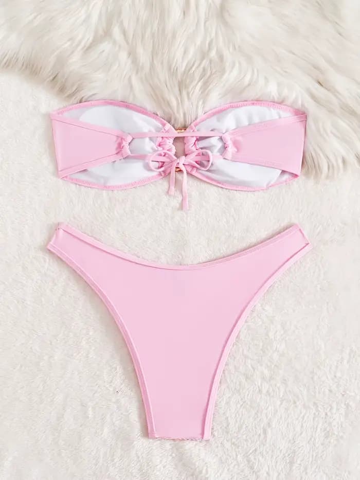 Bikini Bandeau Sexy 2026 pour Femme
