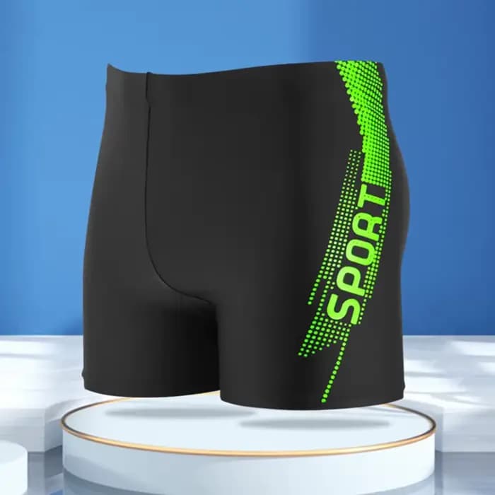 Short de bain imprimé «Sport'