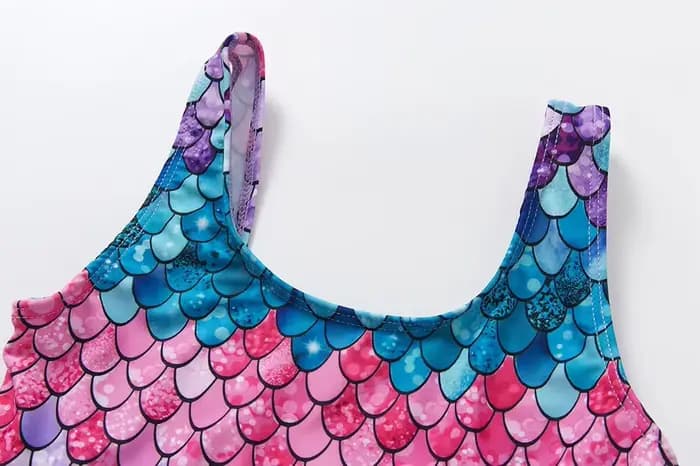Maillot de bain une pièce pour filles de 2 à 14 ans