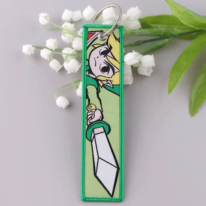 Porte-clés Brodé pour Sac à Dos, Accessoires de Cosplay