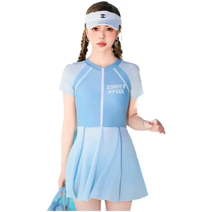Maillot de bain une pièce pour femme, nouveau style 2025, couvrant et amincissant, idéal pour les sources chaudes et les piscines