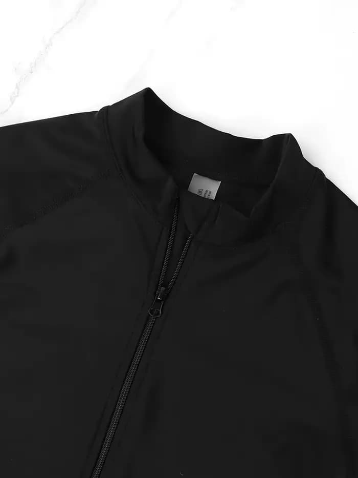 Maillot de bain une pièce zippé pour femme