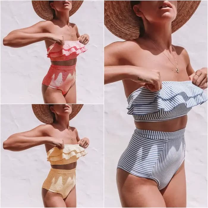 Cikini-Maillot de bain fendu pour femme