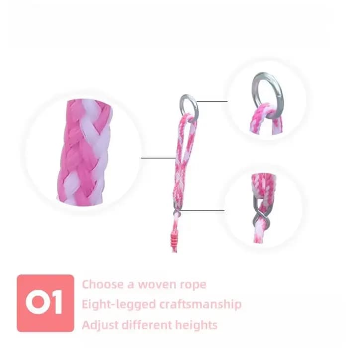 Balançoire suspendue arc-en-ciel pour enfants, balançoire pratique pour bébé, utilisable en intérieur et en extérieur, jouets de jeu d'extérieur pour enfants
