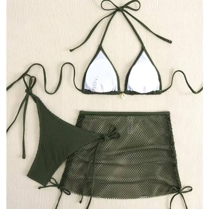 Maillot de bain trois pièces pour femmes