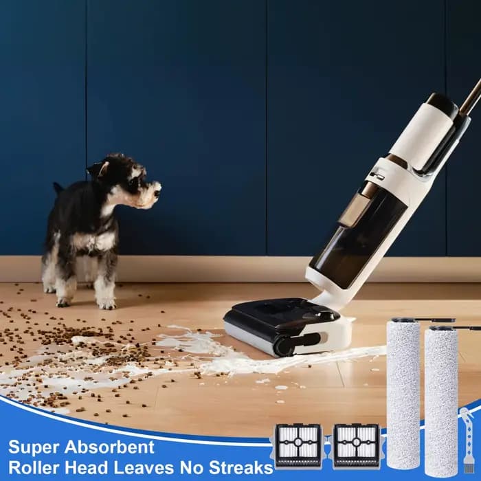 Brosse à rouleaux et filtre HEPA pour Tineco Floor One Stretch S6/S7 Stretch Ultra/S7 Stretch Steam/i6 Stretch/i5 Stretch/S9 Artist