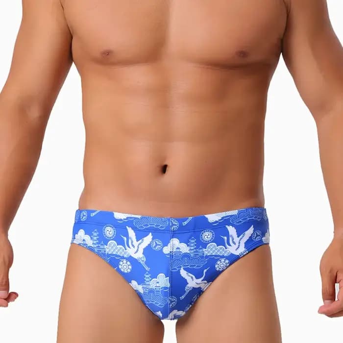 Maillot de bain homme UXH – Slip de bain taille basse