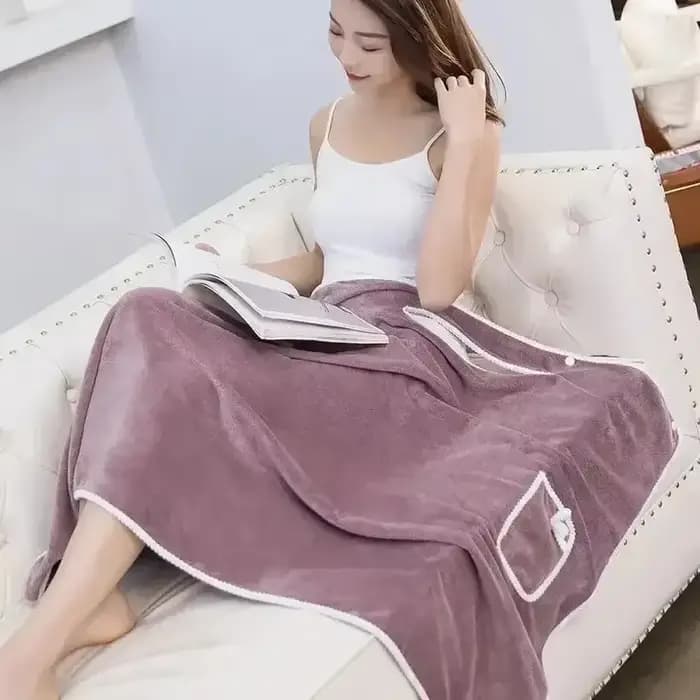 Serviette de bain portable pour femmes et filles