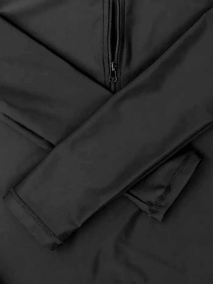 Maillot de bain une pièce zippé pour femme