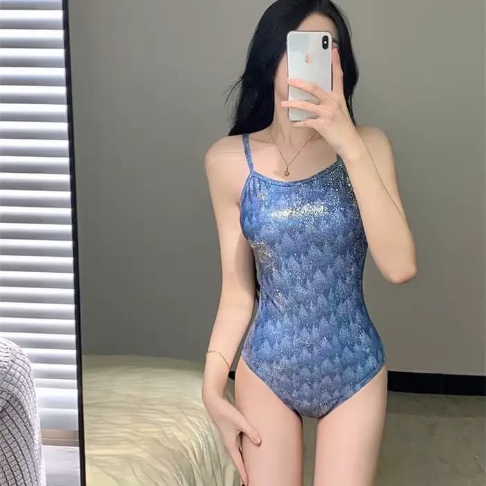 Maillot de bain une pièce triangle pour femmes