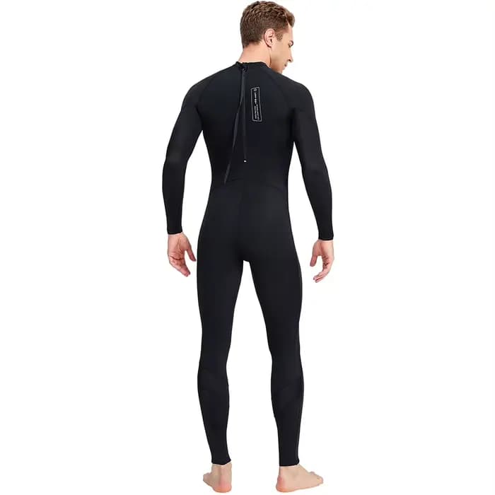 Vêtements de plongée pour hommes avec fermeture éclair