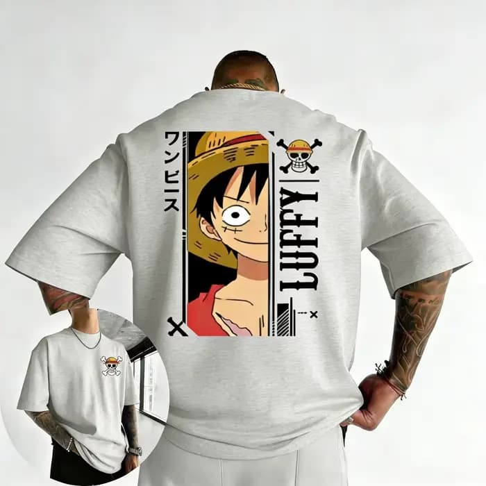 T-shirt imprimé One Piece Anime Luffy pour hommes et femmes, T-shirt de sport pour hommes, T-shirt d'été pour hommes, Nouveauté 2026