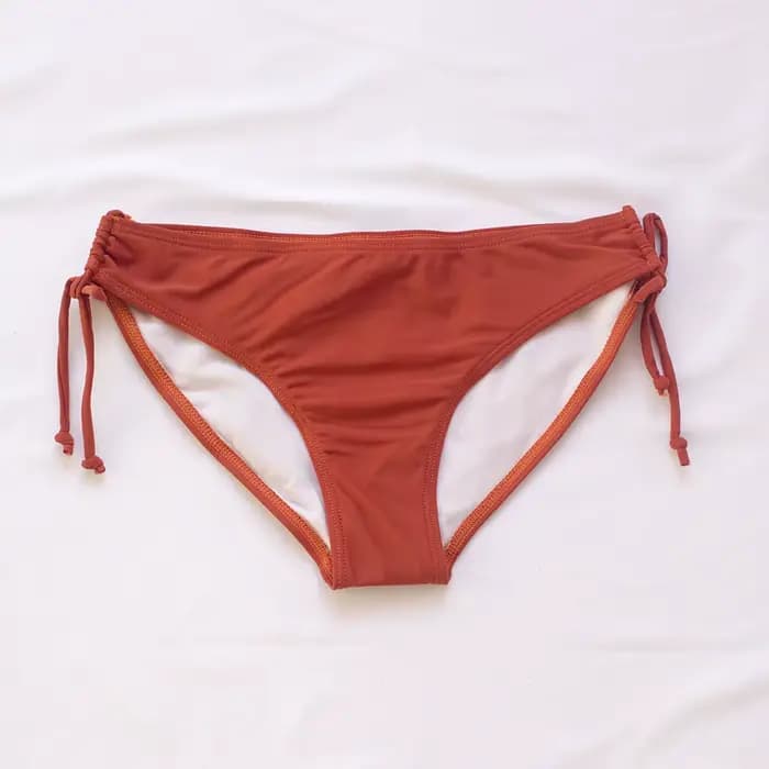 Bandage Floral Bikini de base Tanga Bikinis brésiliens femmes bas 2025 Sexy maillot de bain