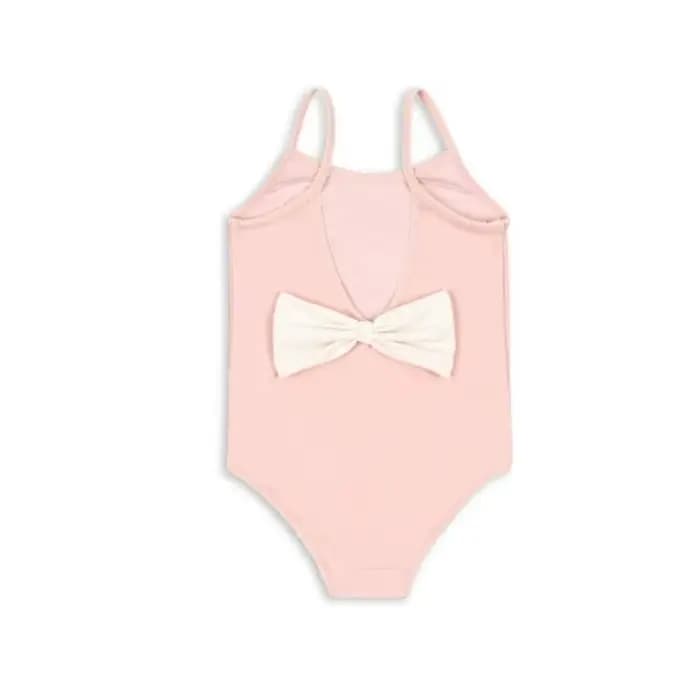 Maillots de bain pour filles, maillot de bain une pièce avec nœud rouge au dos, ensemble de bikini mignon pour filles, maillots de bain de plage pour enfants, maillots de bain pour bébés