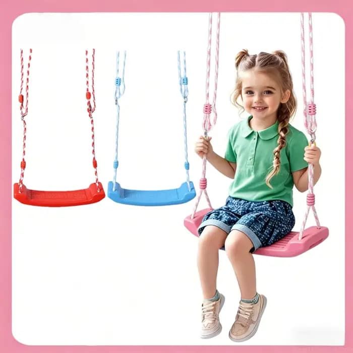 Balançoire suspendue arc-en-ciel pour enfants, balançoire pratique pour bébé, utilisable en intérieur et en extérieur, jouets de jeu d'extérieur pour enfants