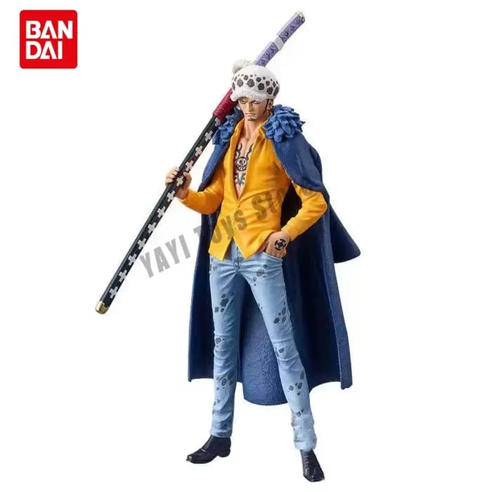 Figurine de dessin animé 18cm/7.1 pouces, une pièce DXF Wano Country Trafalgar Law, modèle de Collection en PVC, poupées, jouet pour cadeau 18cm