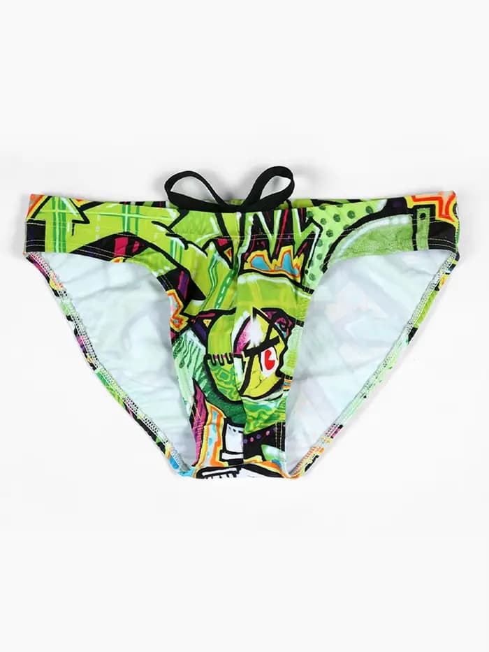 Maillot de bain homme, slip de bain sexy, bikini homme, imprimé léopard, tenue de plage, short de piscine, short de bain pour bronzer, sous-vêtements homme