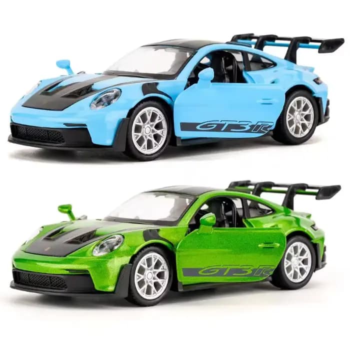 1/36 Porsche 911 GT3 918 Spyder Taycan jouet voiture modèle de course RMZ CiTY moulé sous pression métal Miniature Collection cadeau pour garçons enfants
