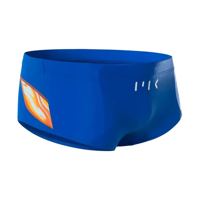 Maillots de bain professionnels à séchage rapide pour hommes, pour l'entraînement et la compétition, slips triangulaires résistants au chlore, design taille basse MY KILOMETRE