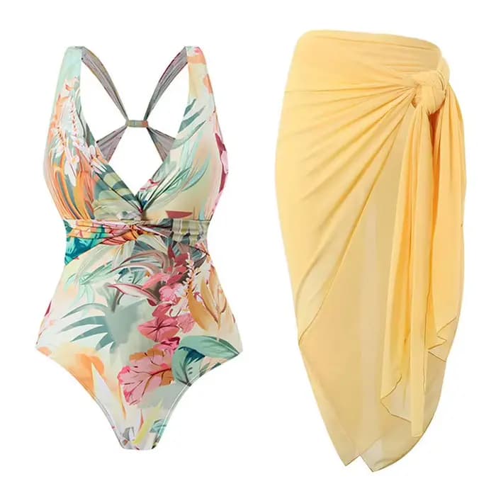 Maillot de bain une pièce imprimé