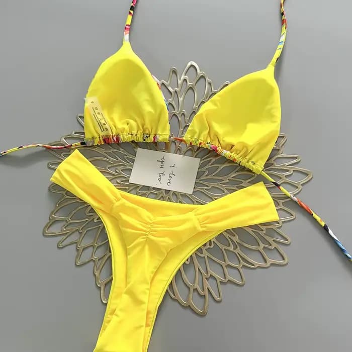 Maillot de bain imprimé style Spice Girl