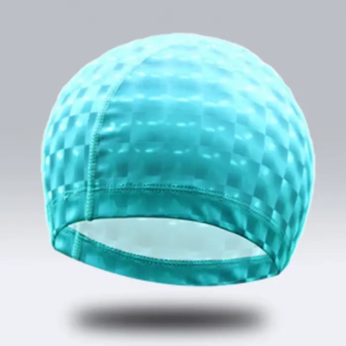 Bonnet de bain pour adultes à cheveux longs, résistant à l'eau, antidérapant, pour hommes et femmes, adapté aux cheveux courts, pour la piscine